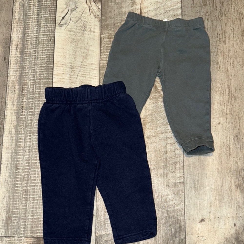 Lot of 2- joggers BOY— size 12 months